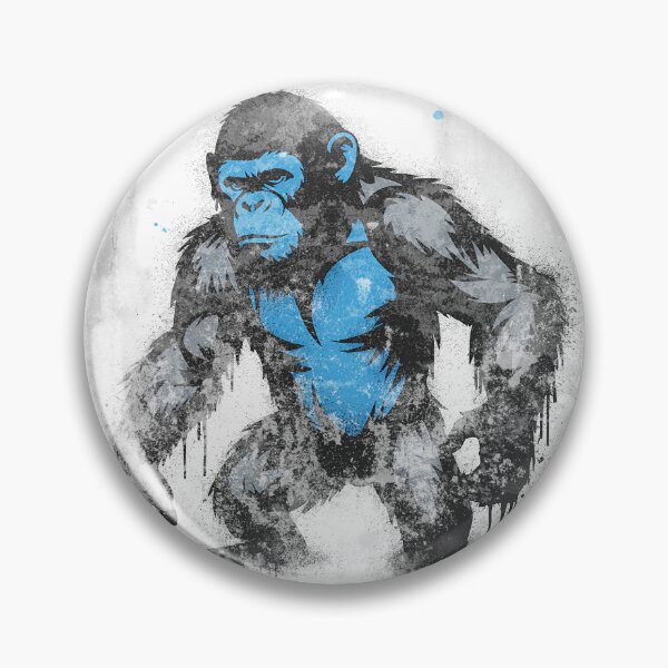 Aperçu de l'œuvre Street Art Monkey – Urban Ape Graphic créée et vendue par RoyesButler.