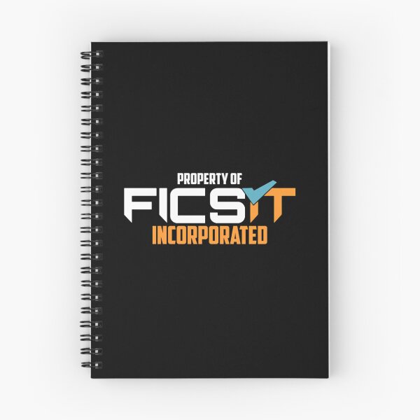 Item preview,  Property Of Ficsit Satisfactory Emblem designed and sold by WorldCreator96.