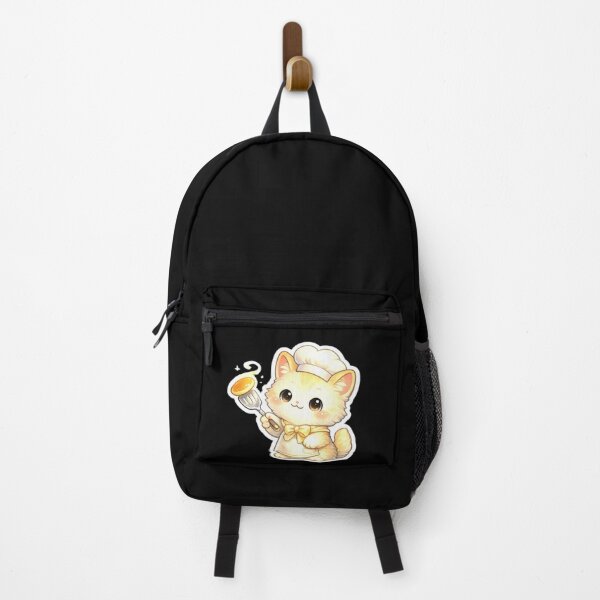 Item preview, Cute Kawaii Kitten Chef Flipping Pancake designed and sold by madanawt0.