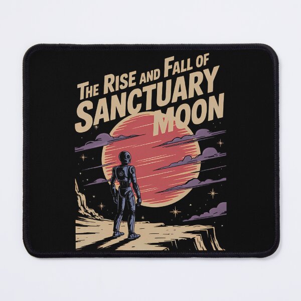 Item preview, The Rises And Fall Of Sanctuarys Moons Murderbot Diaries Inspired Sci-Fi Graphic designed and sold by dustyblue-.