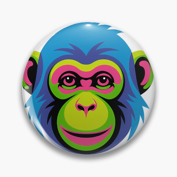 Item preview, Neon Ape Illustration – Streetwear Monkey Design designed and sold by RoyesButler.