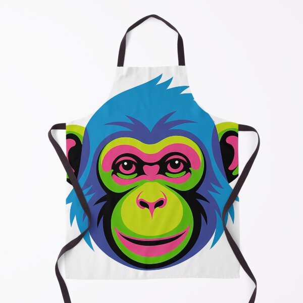 Item preview, Neon Ape Illustration – Streetwear Monkey Design designed and sold by RoyesButler.