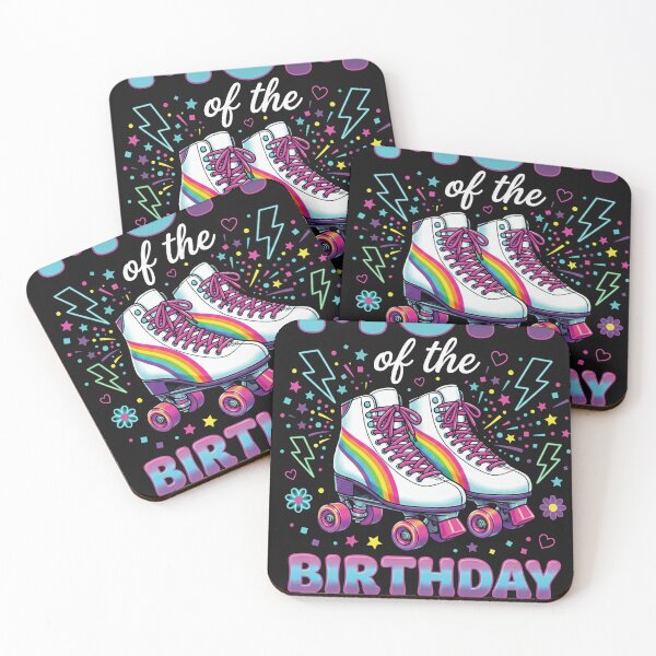 Item preview, Mom of the Birthday Girl Retro Roller Skate designed and sold by AdyKurniawan.
