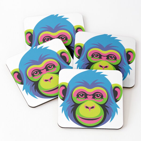Item preview, Neon Ape Illustration – Streetwear Monkey Design designed and sold by RoyesButler.