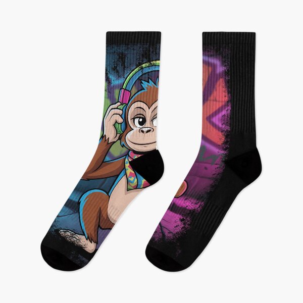 Item preview, Hip Hop Urban Monkey – Streetwear Character Art designed and sold by RoyesButler.