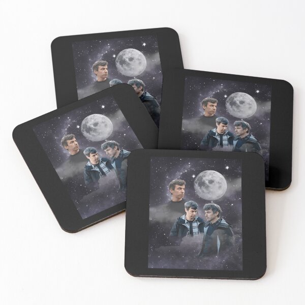 Item preview,  Nathan Fielder Dramatic Galaxy Wolf Print Style designed and sold by WorldCreator96.