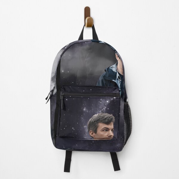 Item preview,  Nathan Fielder Dramatic Galaxy Wolf Print Style designed and sold by WorldCreator96.