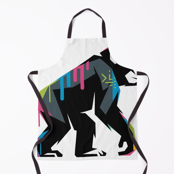 Artikelvorschau, Geometrischer urbaner Affe – Streetwear-Affenkunst entworfen und verkauft von RoyesButler.