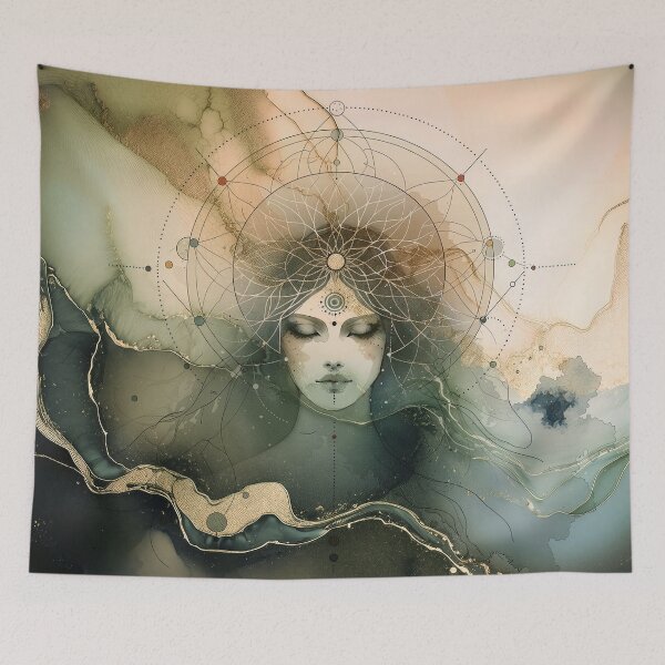 Item preview, Mandala of the Merged Self designed and sold by Vivien la Muse.