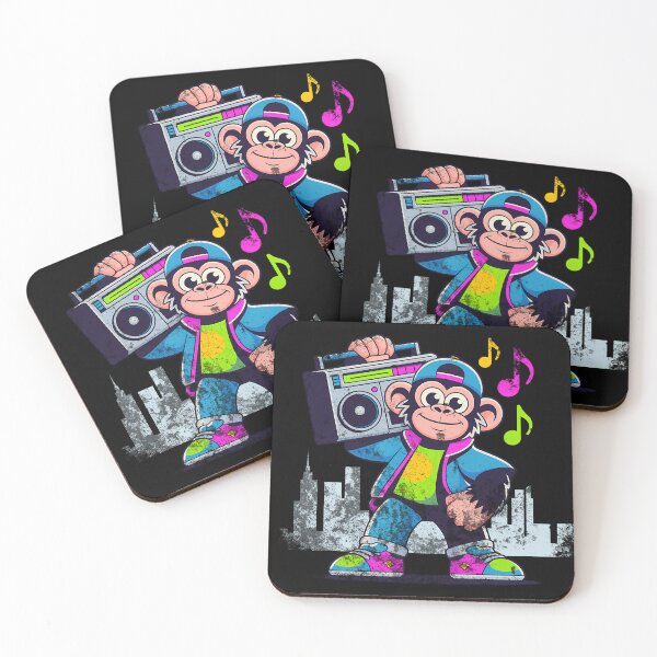 Item preview, Urban Monkey Boombox – Funky Streetwear Art designed and sold by RoyesButler.