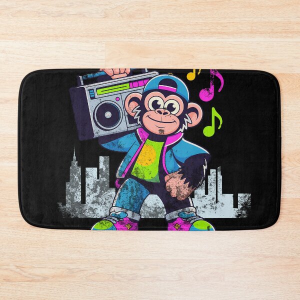Item preview, Urban Monkey Boombox – Funky Streetwear Art designed and sold by RoyesButler.