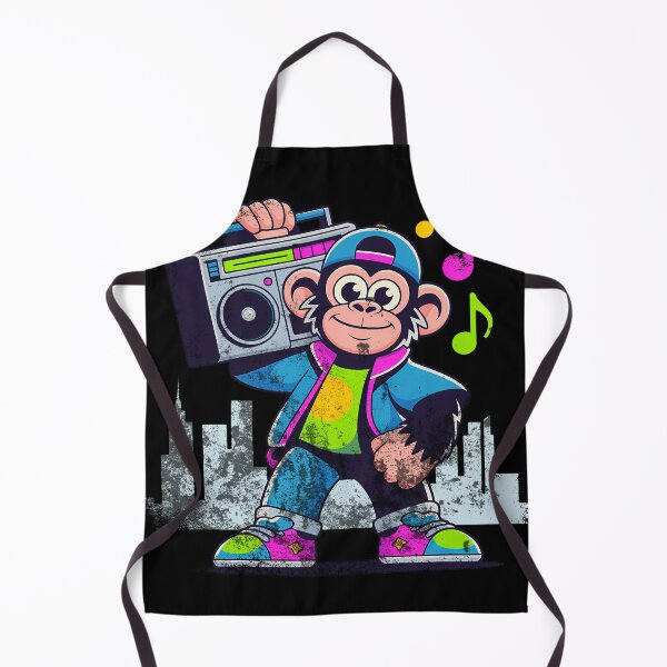Item preview, Urban Monkey Boombox – Funky Streetwear Art designed and sold by RoyesButler.