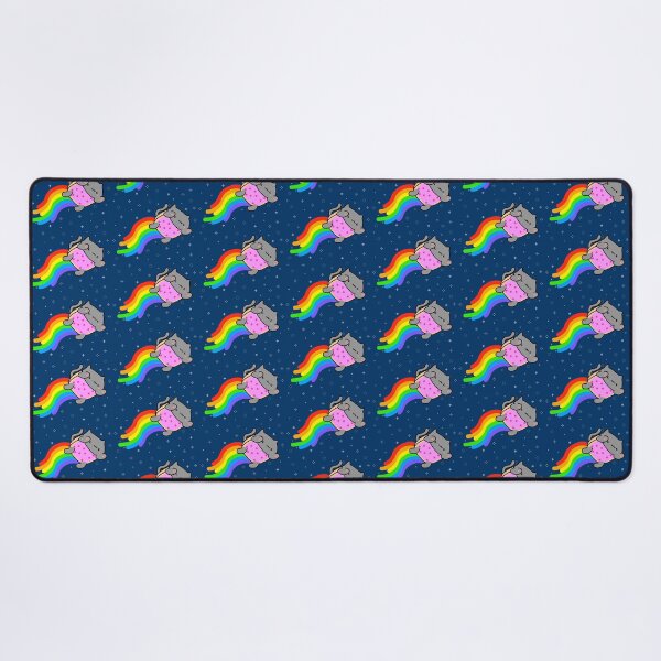 Item preview, Bongo Cat - Nyan Cat w/background stars designed and sold by ermagix.