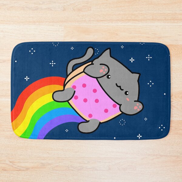 Item preview, Bongo Cat - Nyan Cat w/background stars designed and sold by ermagix.
