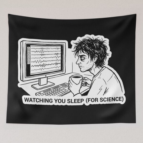 Item preview, Sleep Tech Life | Polysomnographic Technologist Night Shift Humor designed and sold by Dariusz.K.