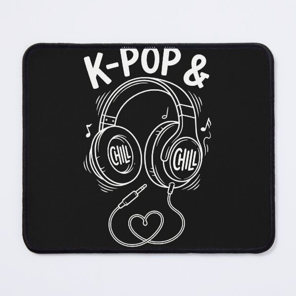 Item preview, K-Pop and Chill Headphones Line Art designed and sold by AdyKurniawan.