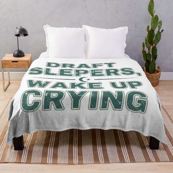 Item preview, Draft Sleepers Wake Up Crying – Funny Fantasy Football Retro designed and sold by DIRTYSKETCHH.