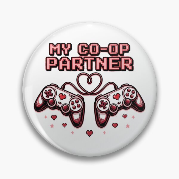 Item preview, My Co-Op Partner Gamer Couple Valentine Matching designed and sold by JaaCreativeShop.