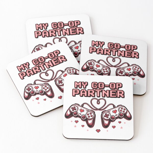 Item preview, My Co-Op Partner Gamer Couple Valentine Matching designed and sold by JaaCreativeShop.