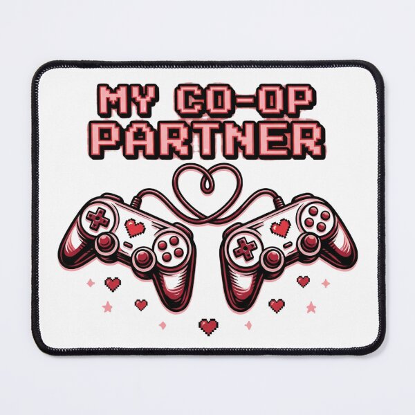 Item preview, My Co-Op Partner Gamer Couple Valentine Matching designed and sold by JaaCreativeShop.