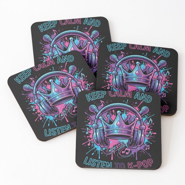 Item preview, Keep Calm and Listen to K-Pop Graffiti Art designed and sold by AdyKurniawan.