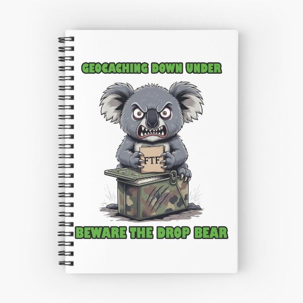 Item preview, Geocaching Down Under ! designed and sold by Omegaman71.