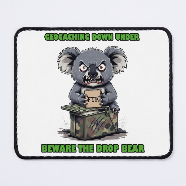 Item preview, Geocaching Down Under ! designed and sold by Omegaman71.
