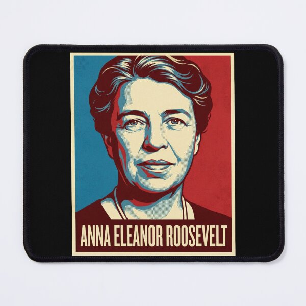 Item preview, Anna Eleanor Roosevelt Hope Style Retro Poster Art designed and sold by Anya Byron.
