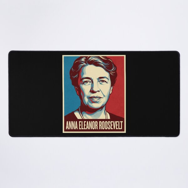 Item preview, Anna Eleanor Roosevelt Hope Style Retro Poster Art designed and sold by Anya Byron.