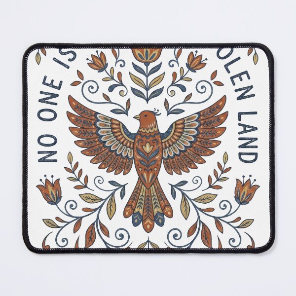 Item preview, Native Land Folk Art - No One Is Illegal designed and sold by AdyKurniawan.