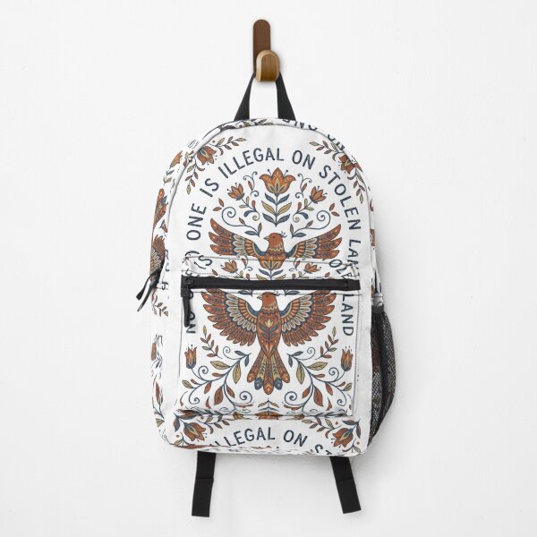Item preview, Native Land Folk Art - No One Is Illegal designed and sold by AdyKurniawan.