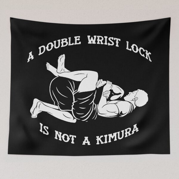 Item preview, It’s a Double Wrist Lock — Not a Kimura Grappling Humor Design designed and sold by SeriouslyArtistical.