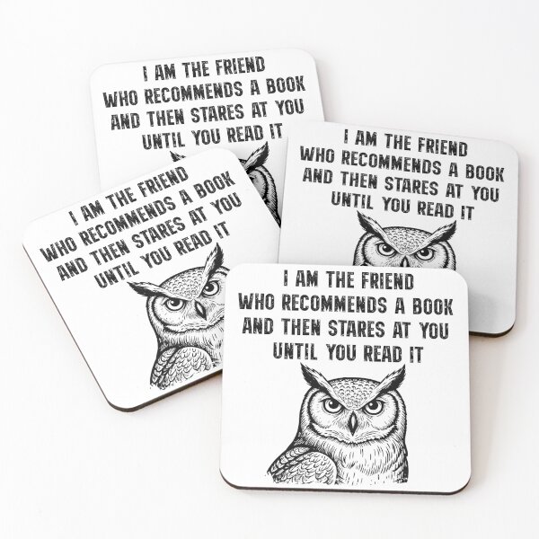 Item preview, Book Lover Shirt – I Am the Friend Who Recommends a Book | Funny reader humor design designed and sold by Frida-Kreativ.