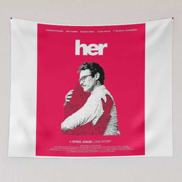 Item preview, Her (2013) Movie designed and sold by michoAnderso.
