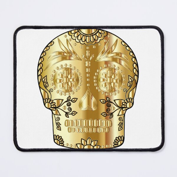 Item preview, Golden Sugar Skull designed and sold by sifashion26.