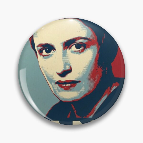 Item preview, Ayn Rand Objectivism Hope Style Retro Poster Art  designed and sold by Anya Byron.