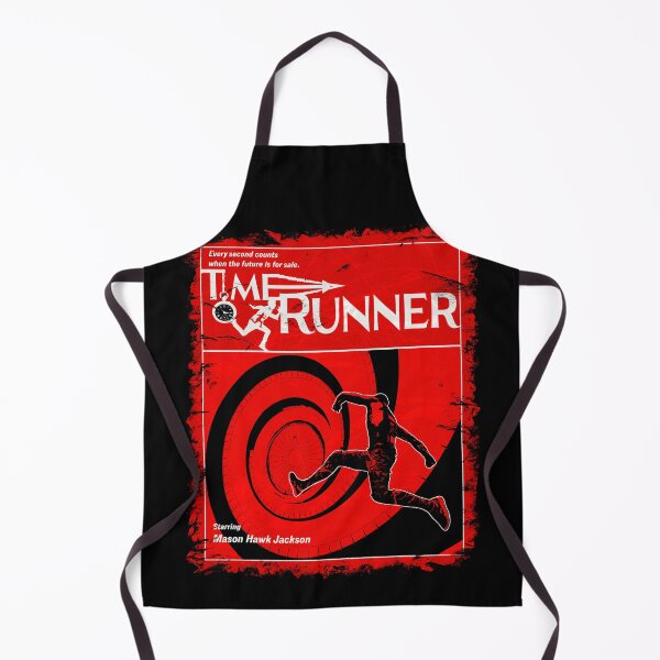 Item preview, Cyberpunk poster style of fake movie Time Runner designed and sold by TimeWastingHero.