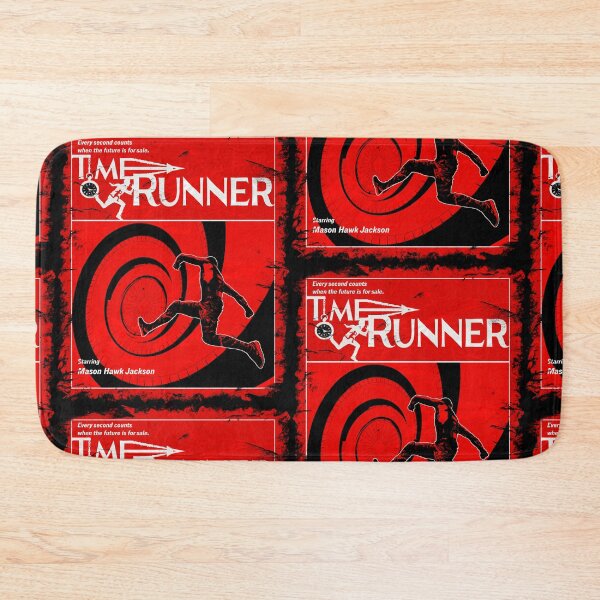 Item preview, Cyberpunk poster style of fake movie Time Runner designed and sold by TimeWastingHero.
