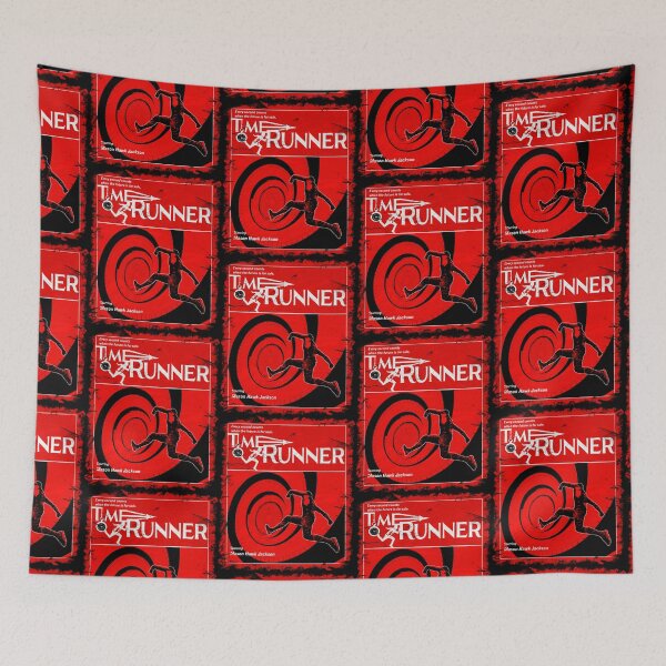 Item preview, Cyberpunk poster style of fake movie Time Runner designed and sold by TimeWastingHero.