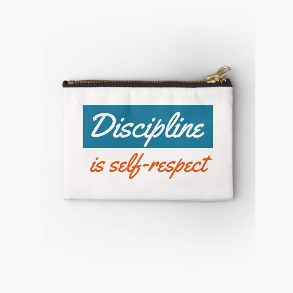 Item preview, Discipline Is Self Respect Quote designed and sold by Thinkora.