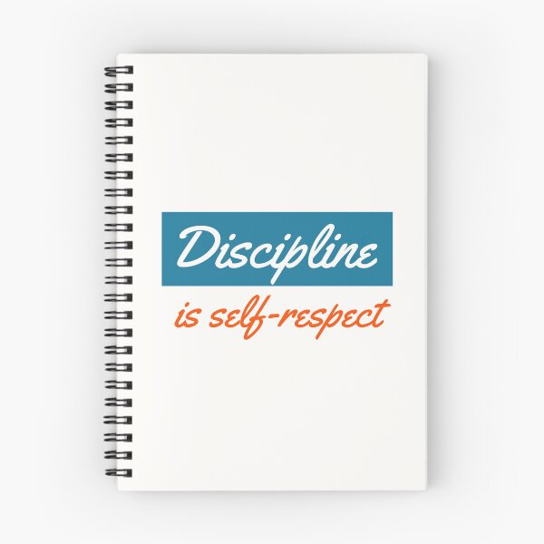 Item preview, Discipline Is Self Respect Quote designed and sold by Thinkora.