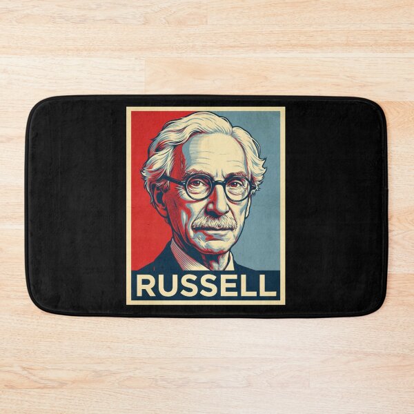 Item preview, Bertrand russell Hope Style Retro Poster Art designed and sold by Anya Byron.