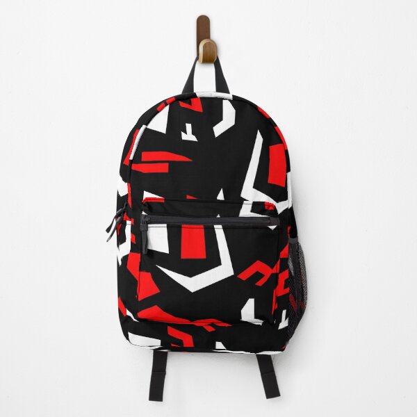 Item preview, Abstract Technical Schematic - [Red] Neon Vector Circuitry and Geometric HUD Pattern designed and sold by The Nomadic Designs.