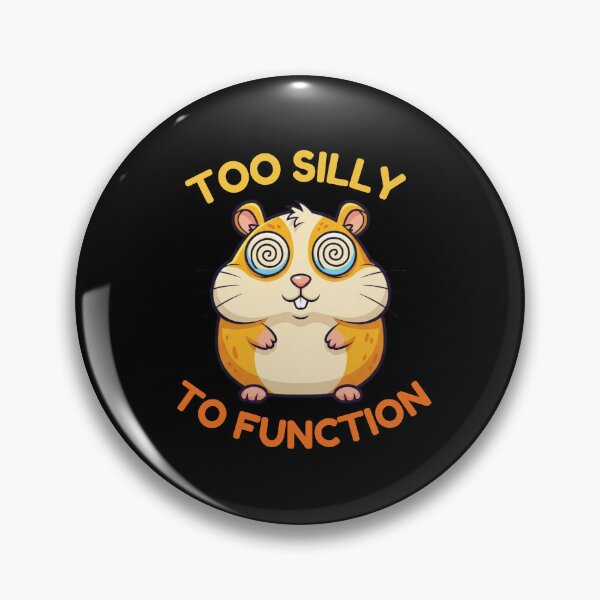 Item preview, Too Silly to Function Funny Hamster Shirt | Absurd Meme Humor designed and sold by MotivaChic.