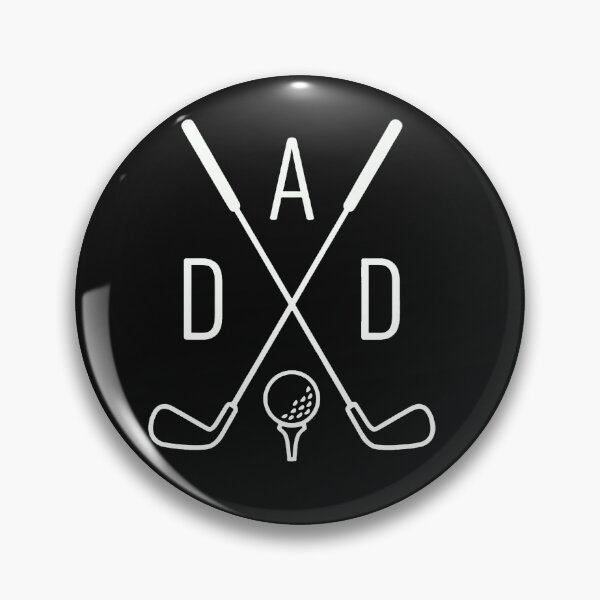 Item preview, Golf Dad Crossed Clubs Minimalist designed and sold by AdyKurniawan.