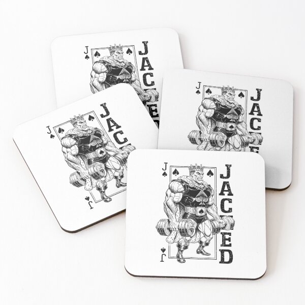 Item preview, Funny Gym Jack Of Spades Bodybuilder Bodybuilding Workout designed and sold by GrandeDuc.