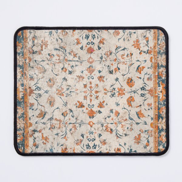 Item preview, Worn Textile Carpet Old World Charm Shabby Pattern designed and sold by GrinGalore.