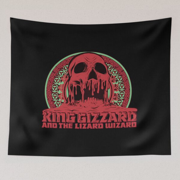 Item preview,  Vintage King Skull Gizzard The Lizard designed and sold by Ilidrissi-.