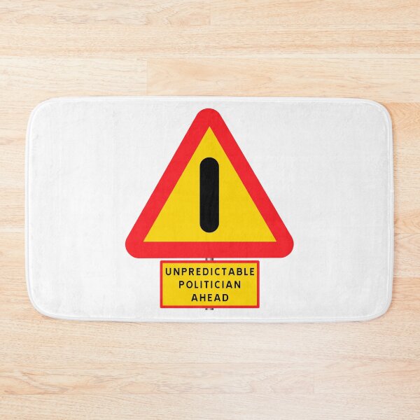Item preview, Warning politicians on the road designed and sold by ALF2023.