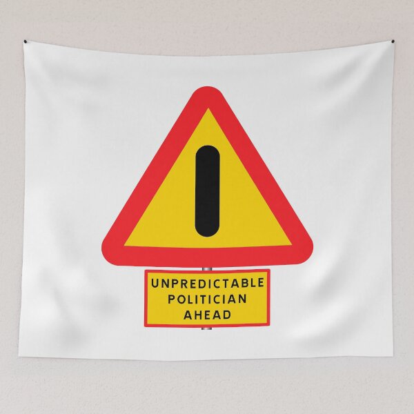 Item preview, Warning politicians on the road designed and sold by ALF2023.